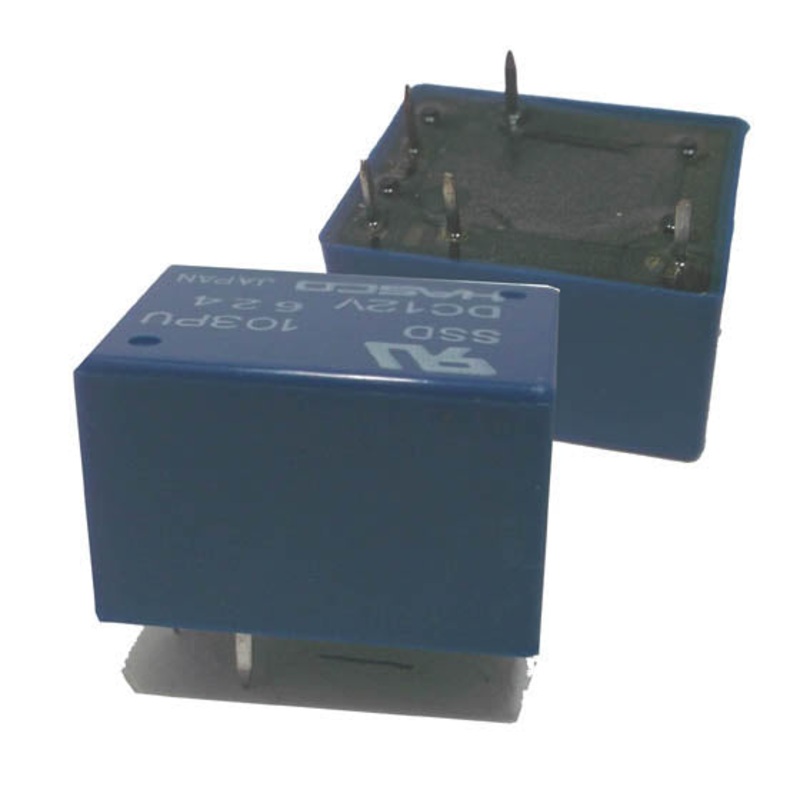 SSD103PU-DC12V – RELAY DC 12V 1P2T 3A 5P PCMT 3A/125VAC