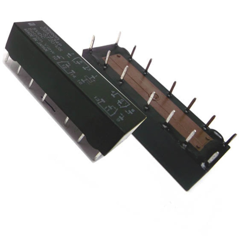 T84S17D414-12 – RELAY DC 12V 4P2T 0.5A 14P PCMT 1A 24VDC RES/ 0.5A 120VAC RES