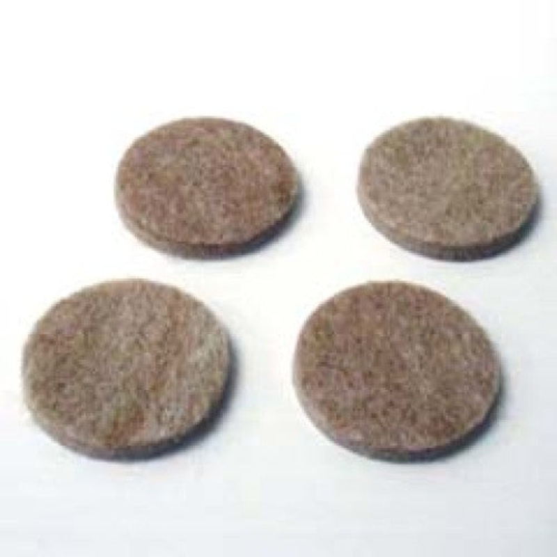 WSP-301 – FEET CHAMOIS ROUND 48X5MM ADHESIVE FEET (4 pcs/pkg)