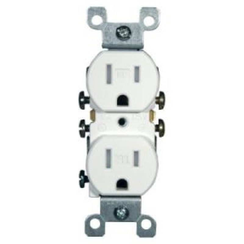 WEA-10R-85 – ELECTRICAL RECEPTACLE 2POS 15A 125V INSERT FOR WALLPLATE