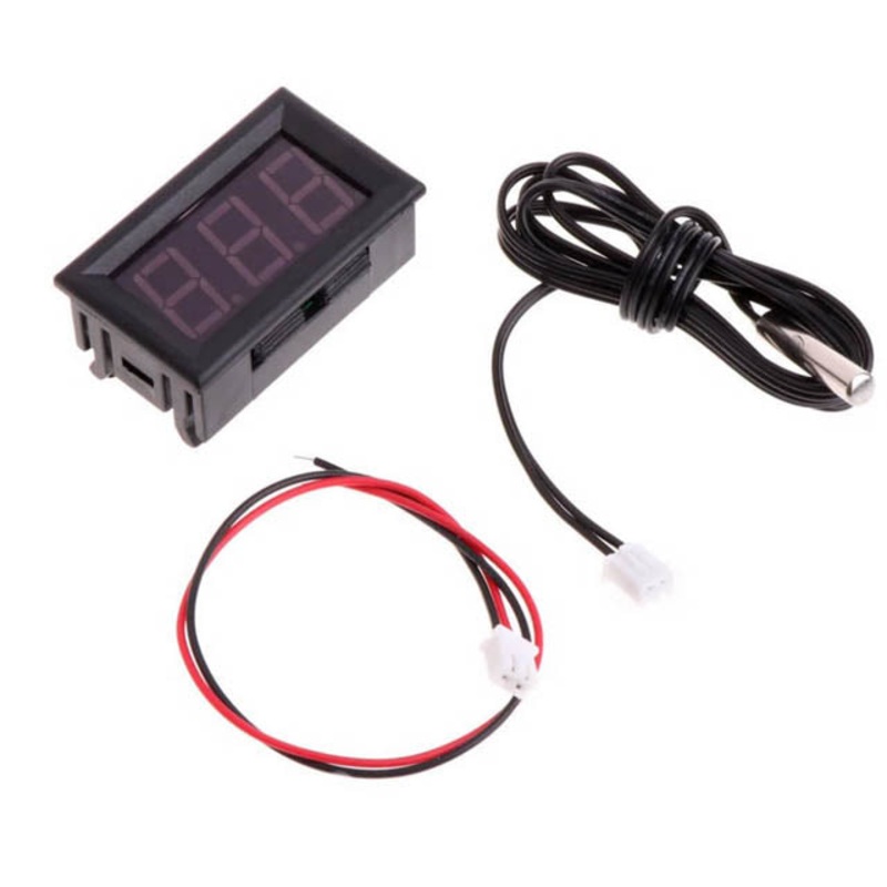 1200053 – THERMOMETER DIGITAL -50 TO 100C 5-12V LED WATERPROOF