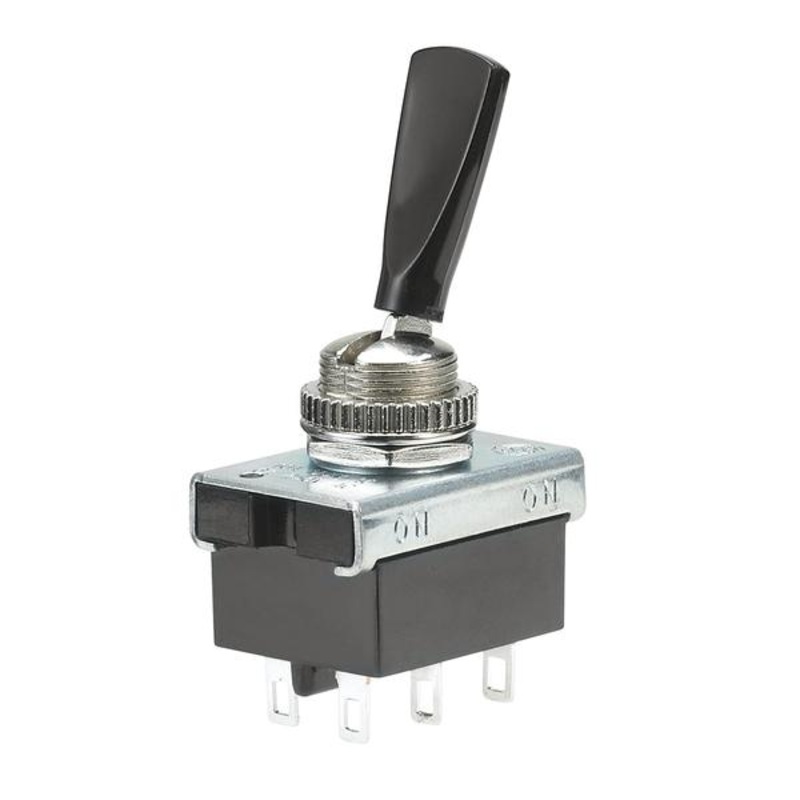 1275-0652 – TOGGLE SWITCH 2P2T 10A ON-NONE- ON 125VAC TH SOL 12MM HOLE