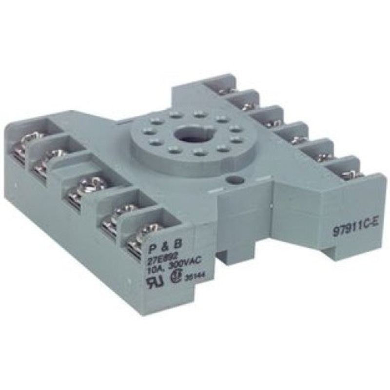 2.70E+124 – RELAY SOCKET 11P RND SCREW CHMT