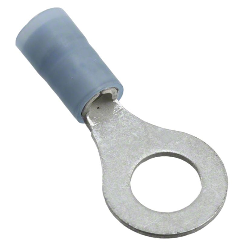 B-525-14 – RING TERM BLU 1/4IN 16-14AWG ID-6.4MM OD-12MM (100 pcs/pkg)