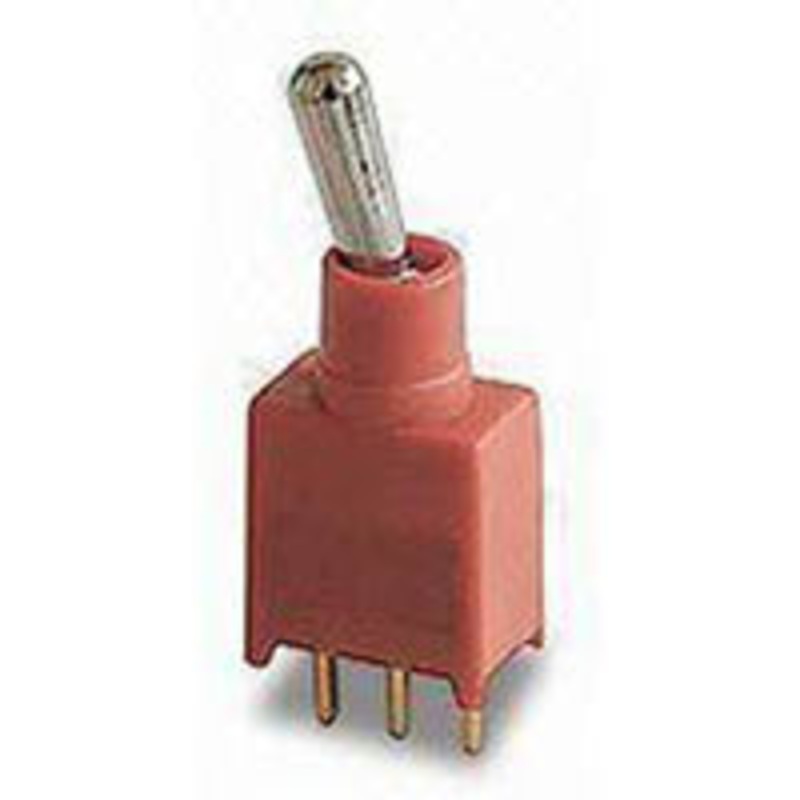 E201SD1CL8E – TOGGLE SWITCH 2P2T 7.5A ON-NONE- ON 125VAC UNTH PCST 6MM HOLE