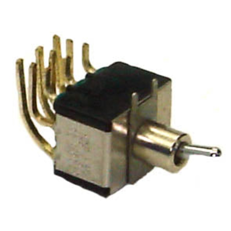 JBT – TOGGLE SWITCH 3P2T 6A ON-NONE-ON 125VAC UNTH PCRA 6MM HOLE