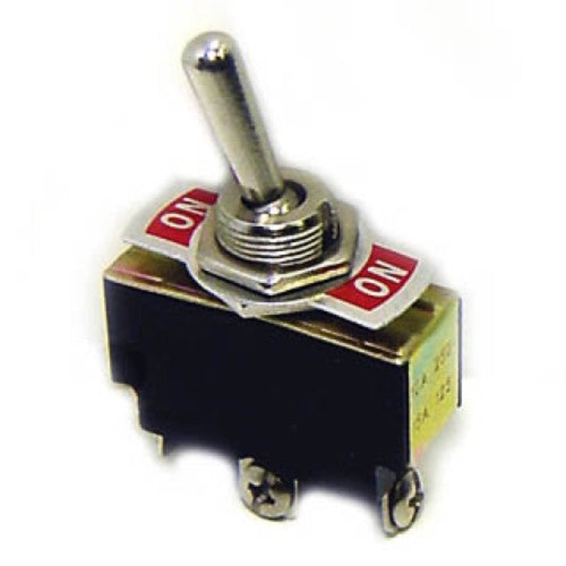 XT-12B – TOGGLE SWITCH 1P2T 15A ON-NONE- ON 250VAC TH SCR 12MM HOLE