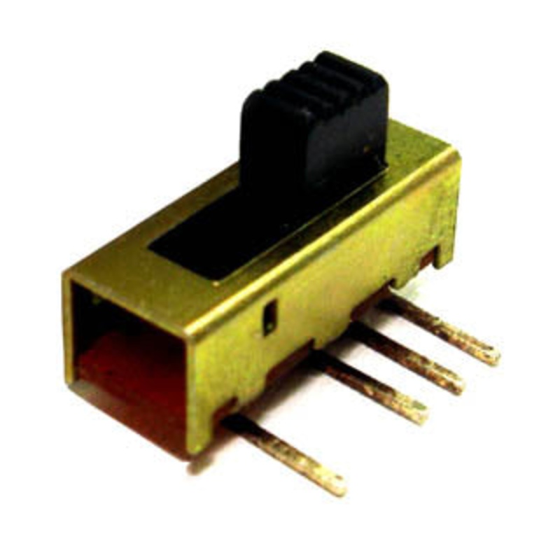 0-06711-001 – SLIDE SWITCH 1P3T ON-ON-ON PCRA 2LS 6X15.5MM