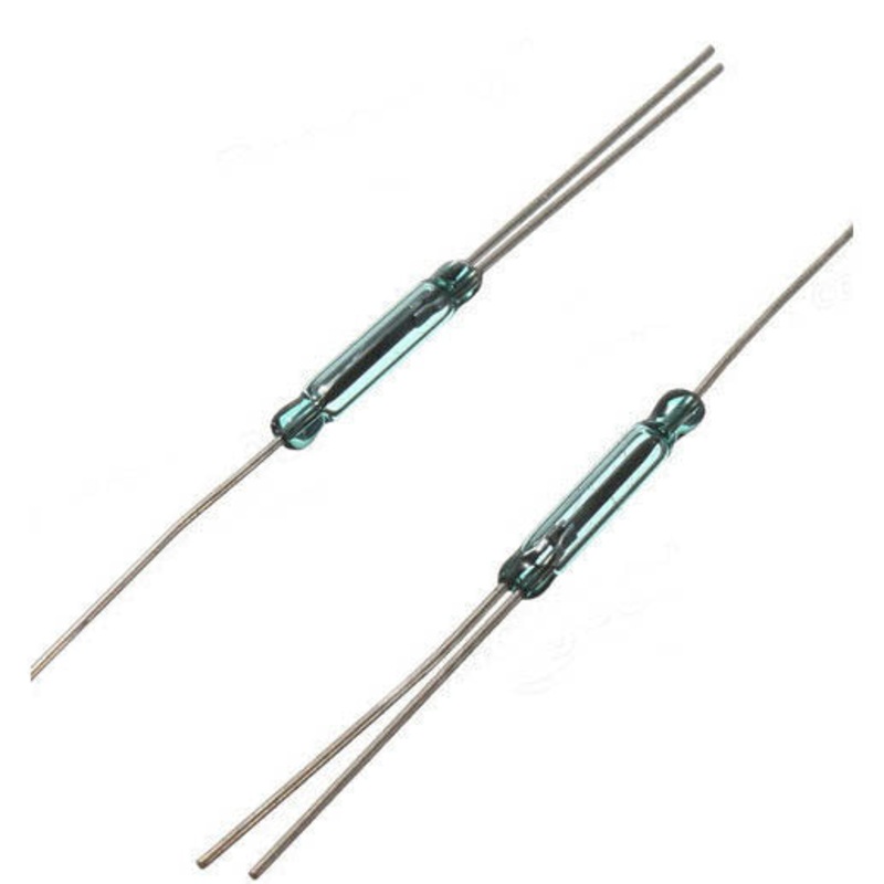 1088717 – REED SWITCH 1P2T NO/NC 2X13MM GLASS AXIAL LEAD 0.5A@200V