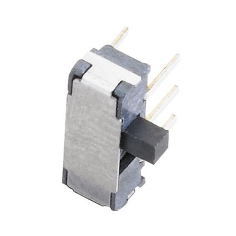 1275-0006 – SLIDE SWITCH 2P2T ON-NONE-ON PCRA 9.3X3.5MM (2 pcs/pkg)