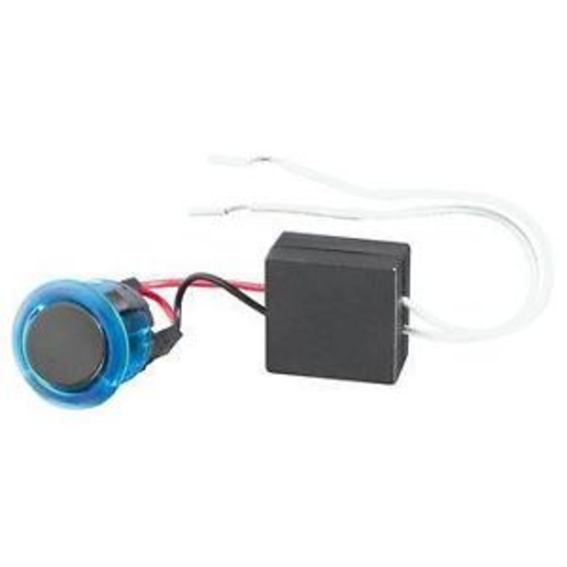 1275-0028 – ROCKER SWITCH LIT 1P1T 16A ON- OFF 125VAC QT 20MM DIA BLU LIT