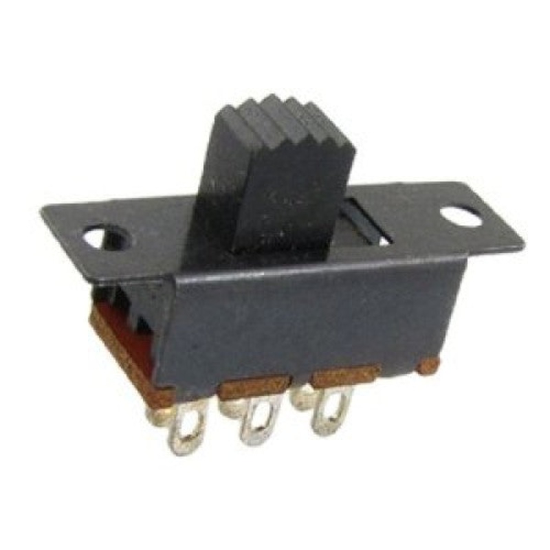 2750403X – SLIDE SWITCH 2P2T ON-ON SOL 6A/125VAC (2 pcs/pkg)