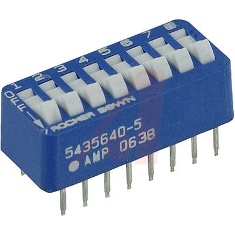 5435640-5 – DIP SWITCH ROCKER 8SW 16PIN