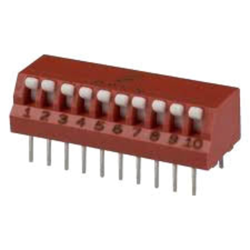 76PSB10S – DIP SWITCH PIANO 10SW 20PIN 1P1T