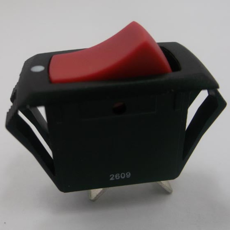 B160-R2N-BROBM-DP – ROCKER SWITCH 1P1T 15A ON-OFF 125VAC QT 13.5X28MM ACTUATOR RED