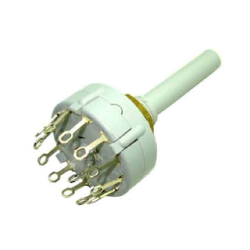 CK1034-DP – ROTARY SWITCH 1P12T SHORTING SOL