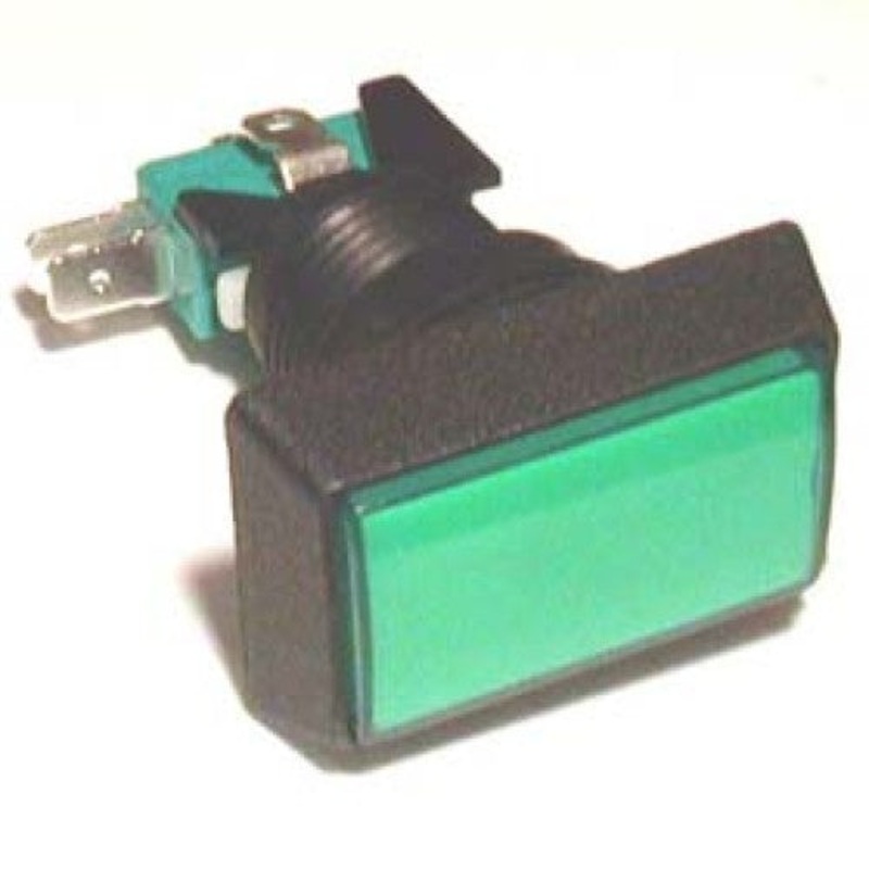GMSI-3B-RG – PUSH SWITCH LIT MOM GRN 1P2T 24 MM NO/NC RECT 10A 125/250V QUICK