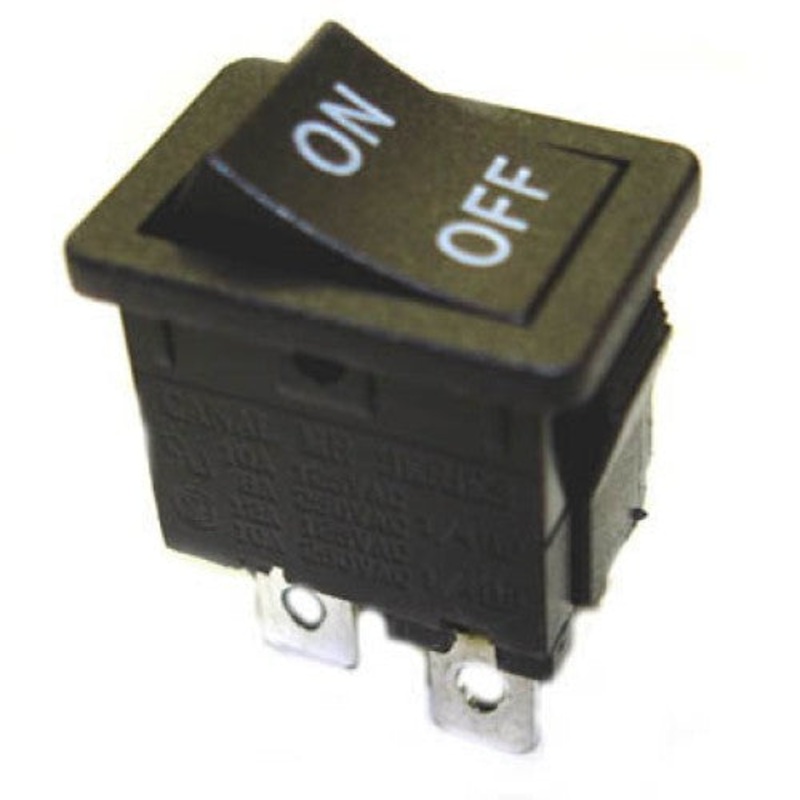 MR210-C3N-BBN-DP – ROCKER SWITCH 2P1T 12A ON-OFF 125VAC QT 13X20MM BLK