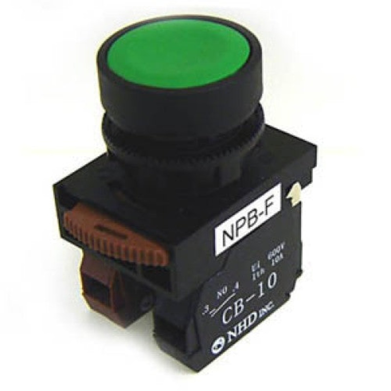 NPB22-F11G – PUSH SWITCH INDUSTRIAL NO/NC