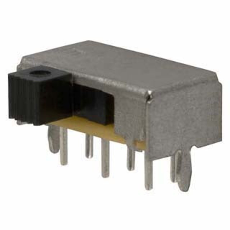 SK-22F12-G5 – SLIDE SWITCH 2P2T ON-ON PCRA 3LS