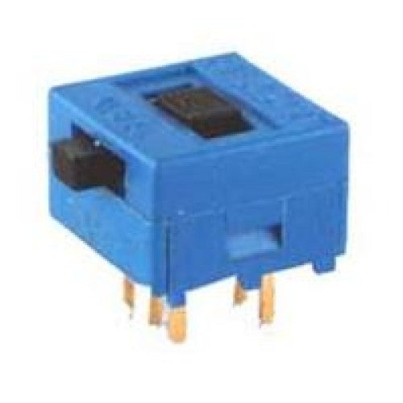 SMG-530-1 – SLIDE SWITCH 2P2T ON-OFF-ON PCRA 11.5X12MM SIDE ACTUATOR