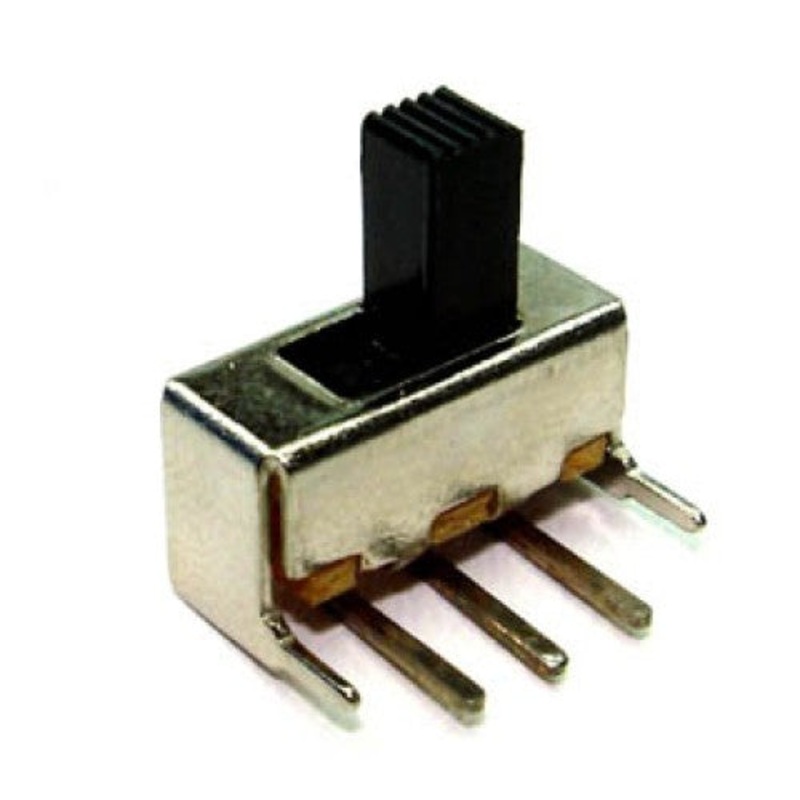 SS1206RG5 – SLIDE SWITCH 1P2T ON-ON PCRA 2LS 13X5MM