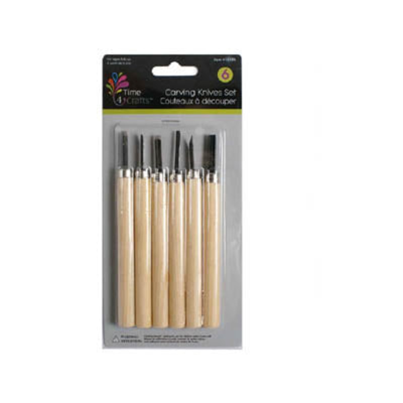 16196 – KNIFE CARVING 6PC/SET