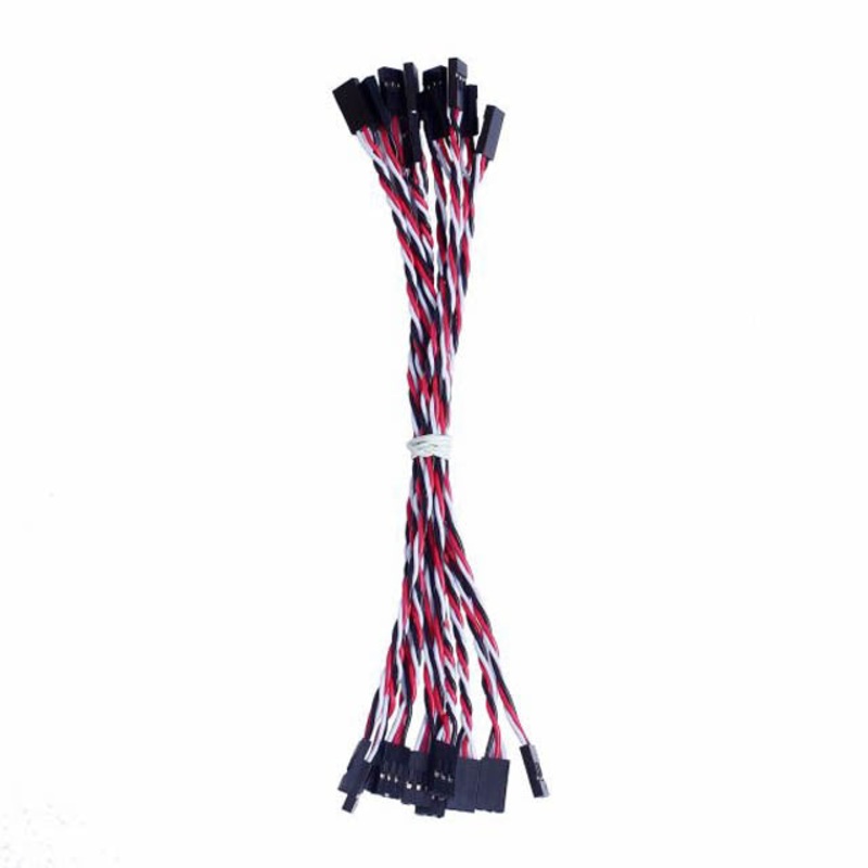 3PIN-01 – JUMPER WIRE FEM/FEM 3PINS 7IN 26AWG (10 pcs/pkg)