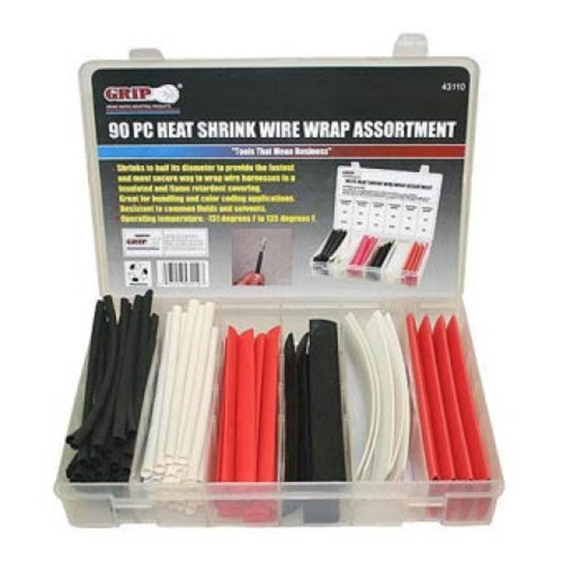 43110 – TUBING HST KIT 1/4 3/8 1/2 3/4 AND 1 INCH 90 PCS 6IN LENGTH