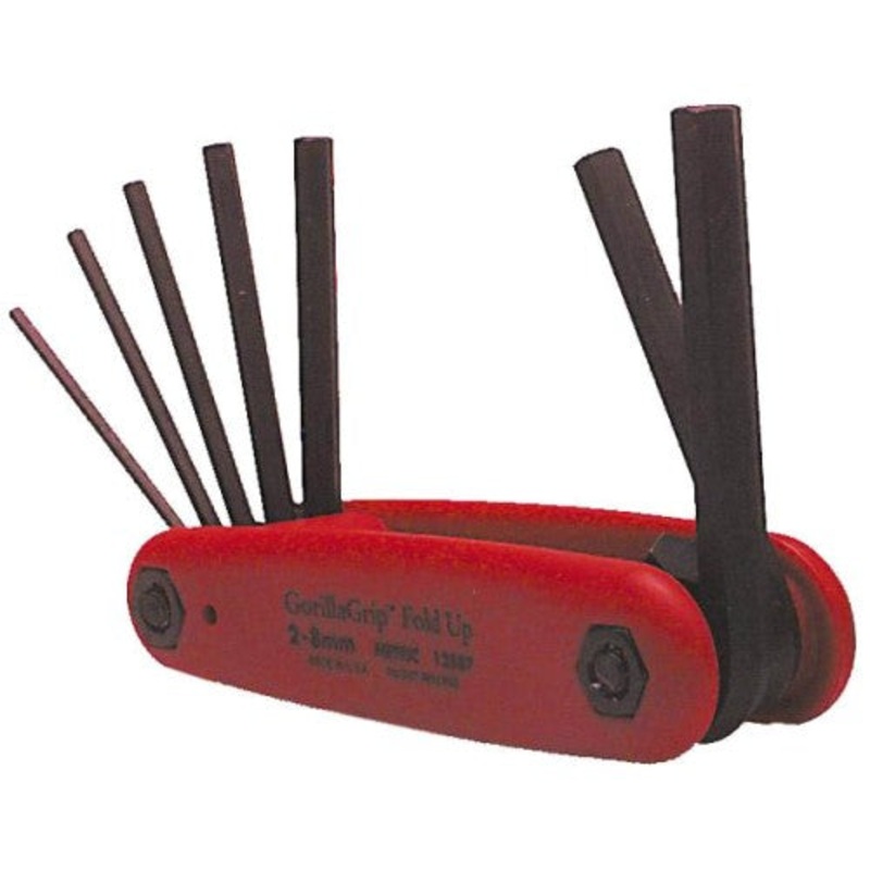 82118 – HEX KEY SET SAE FOLDING 8PC/SET ASSORTED