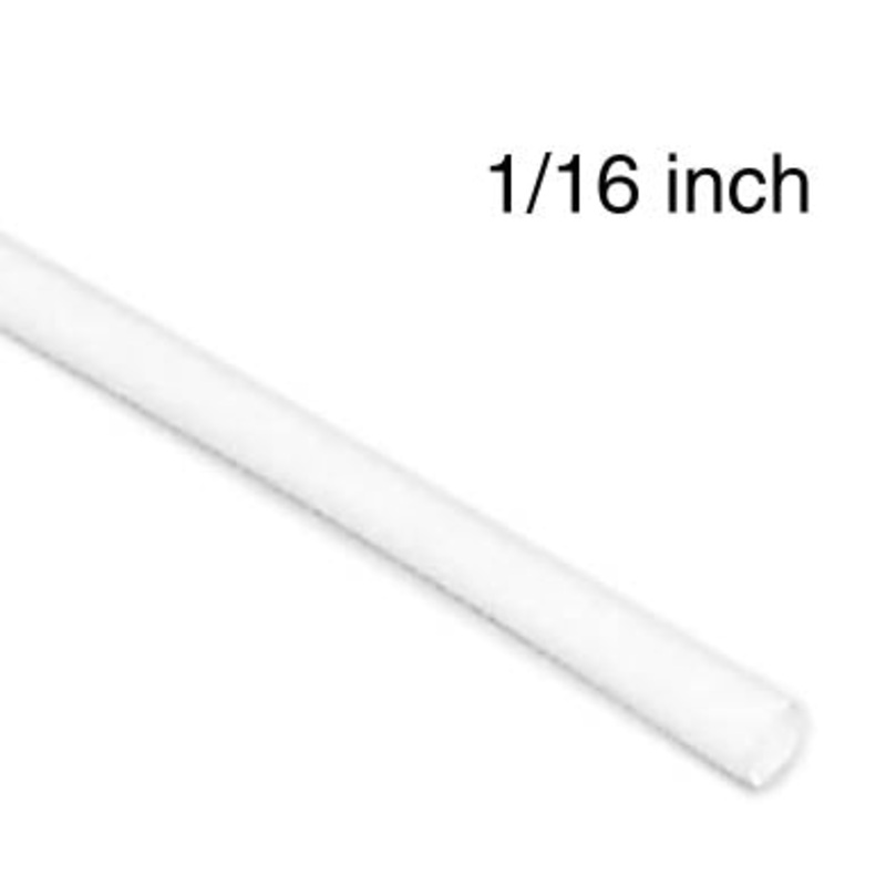 WYA-132C – TUBING HST 1/16INX4FT SW WHT 2:1 600V 125C