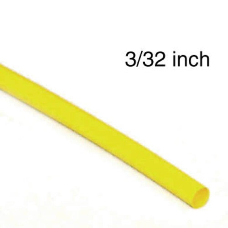WYA-152C – TUBING HST 3/32INX4FT SW YEL 2:1 600V 125C