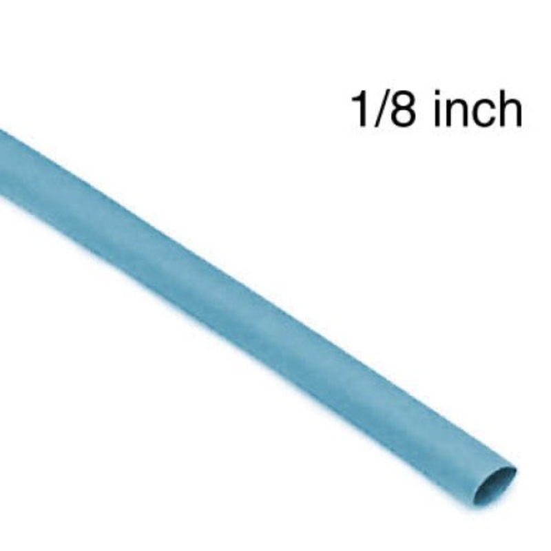 WYA-177D – TUBING HST 1/8INX4FT SW BLU 2:1 600V 125C