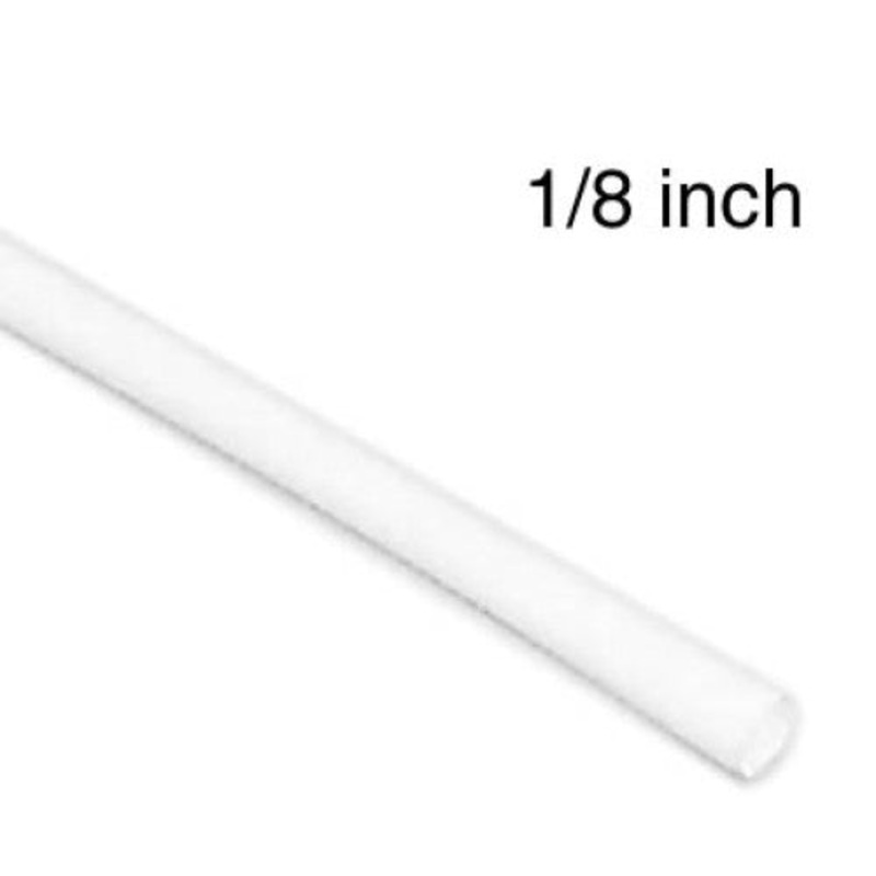WYA-180C – TUBING HST 1/8INX4FT SW WHT 2:1 600V 125C