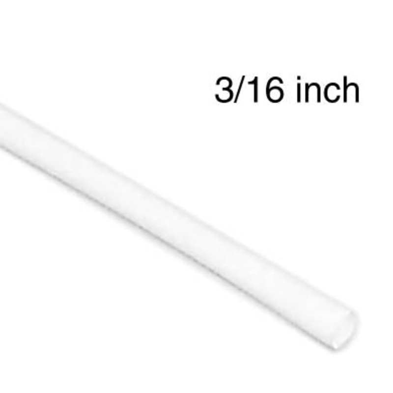 WYA-204B – TUBING HST 3/16INX4FT SW WHT 2:1 600V 125C