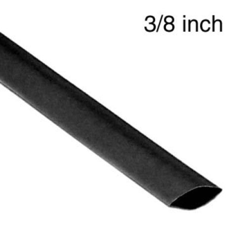 WYA-245E – TUBING HST 3/8INX4FT SW BLK 2:1 600V 125C