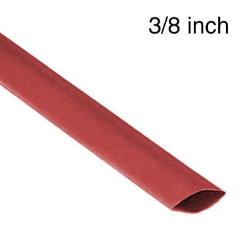 WYA-246C – TUBING HST 3/8INX4FT SW RED 2:1 600V 125C
