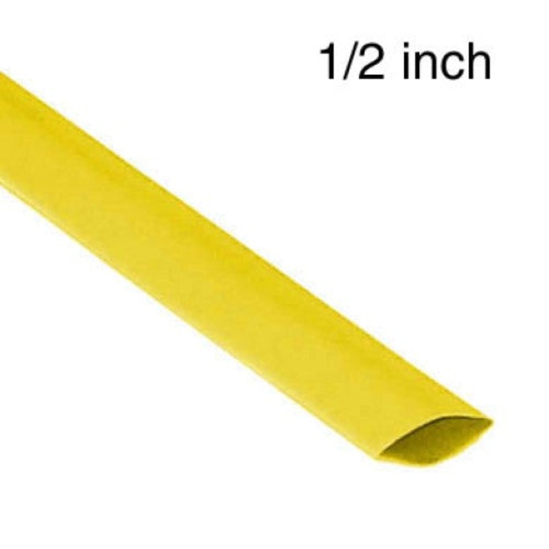 WYA-272B – TUBING HST 1/2INX4FT SW YEL 2:1 600V 125C