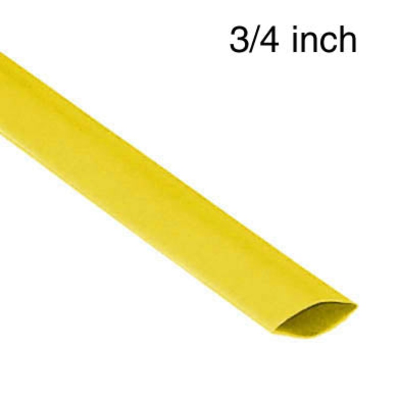 WYA-296B – TUBING HST 3/4INX4FT SW YEL 2:1 600V 125C