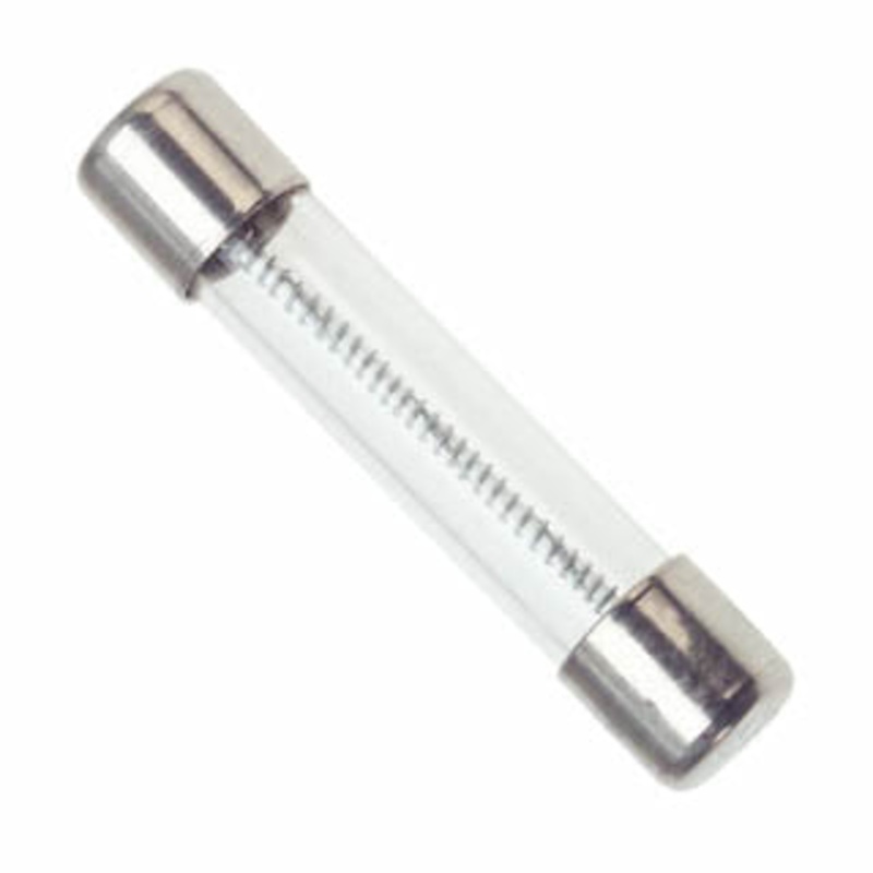 2701283A – FUSE SB 1A 250V 6.3X32MM GLASS  (2 pcs/pkg)