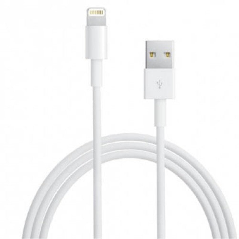 80051 – USB CABLE A MALE TO LIGHTNING 8P 3FT WHT FOR IPHONE