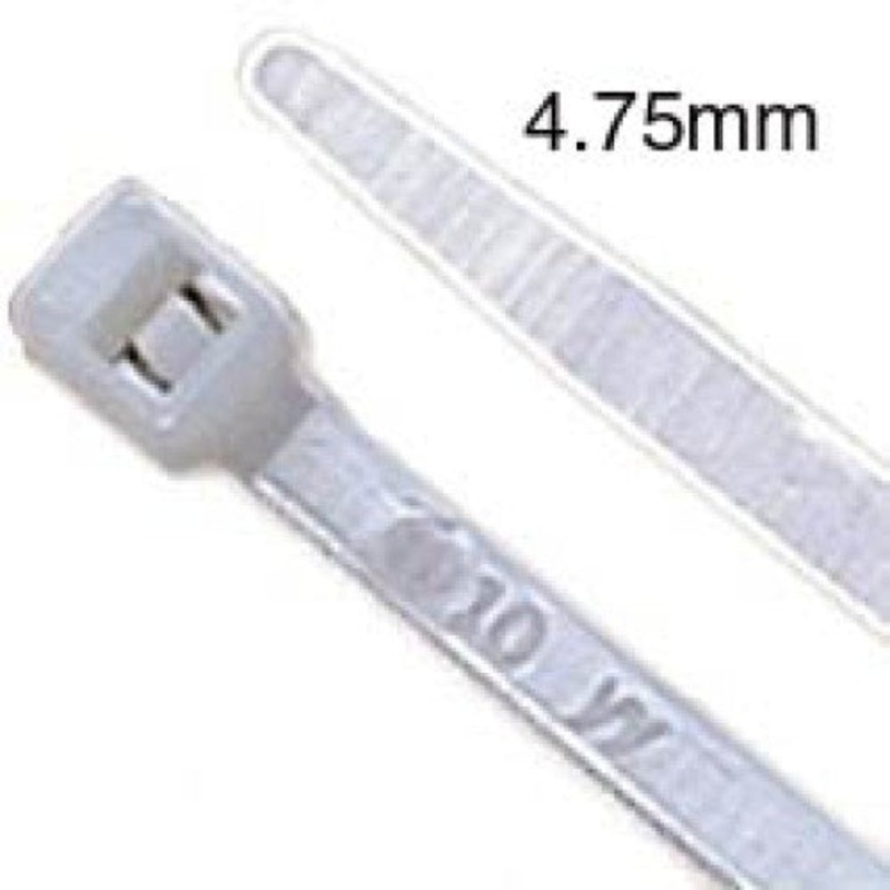 85-6826 – CABLE TIE NAT 15.5IN 50LB WIDTH 4.8MM (25 pcs/pkg)