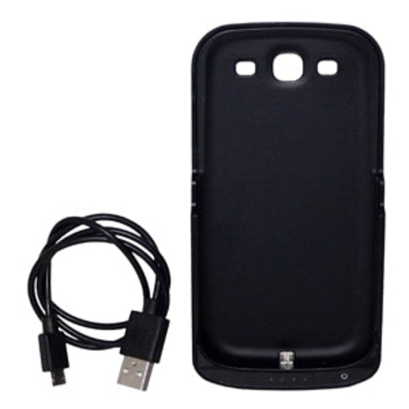 88290 – CELL PHONE BATTERY POWER PACK RUBBER CASE FOR SAMSUNG GLAXY S3