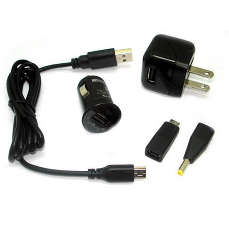 APM04US-50R-B – USB WALL/CAR CHARGER 5VDC MICRO/MINI