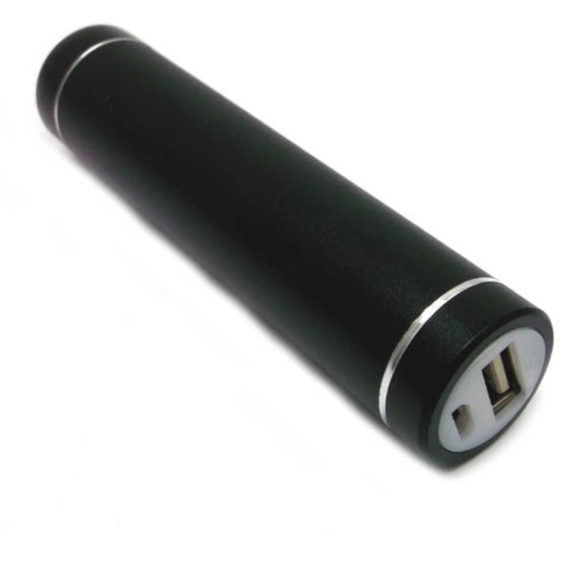 HYC-20509-BLK – POWER BANK 2200MAH W/CABLE UNIVERSAL