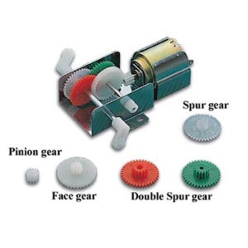 KNS7 – GEARBOX FOR WOODEN KITS 2 IN 1 3V MOTOR