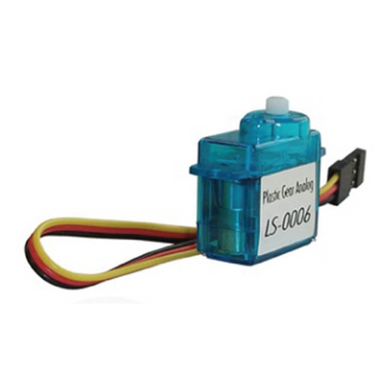 LS-0006 – MOTOR SERVO 4.5-6V PLASTIC GEAR ANALOG MEDIUM