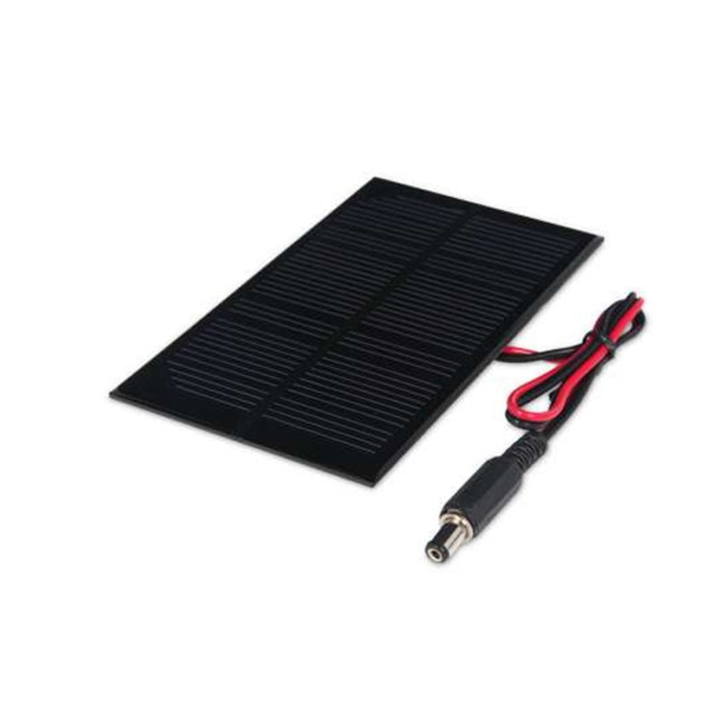 SC20050 – SOLAR PANEL 5V 200MA 120X70MM W/2.1MM PLUG TERMINATION