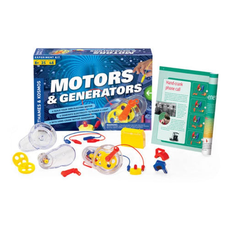 THK665036 – MOTORS AND GENERATORS 25 EXPERIMENTS