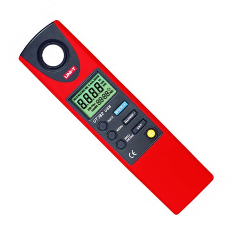 UT382 – LIGHT METER RANGE BETWEEN 20LUX TO 20000LUX
